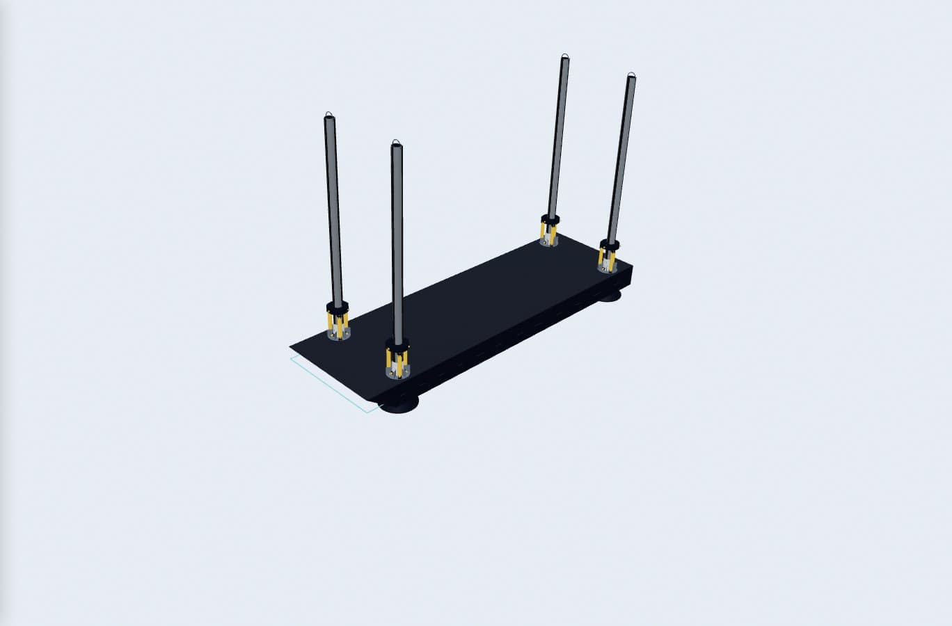 OP-JUB 40×12 (Coastal), exact renderer preview; 40 by 12 metre envelope